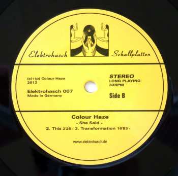 2LP Colour Haze: She Said