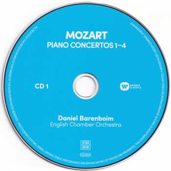 10CD/Set di cofanetti Wolfgang Amadeus Mozart: Complete Piano Concertos