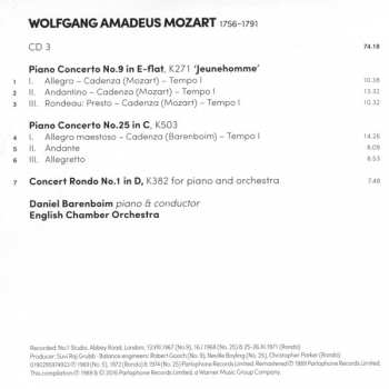 10CD/Set di cofanetti Wolfgang Amadeus Mozart: Complete Piano Concertos