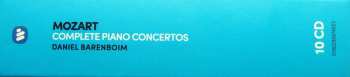 10CD/Set di cofanetti Wolfgang Amadeus Mozart: Complete Piano Concertos