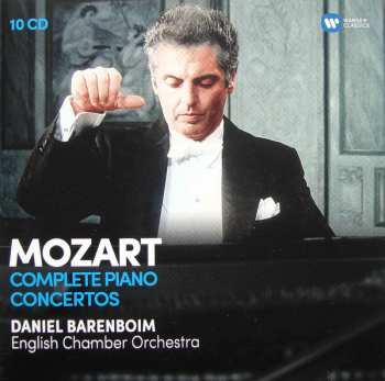 10CD/Set di cofanetti Wolfgang Amadeus Mozart: Complete Piano Concertos