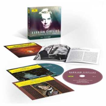 5CD/Set di cofanetti/Blu-ray Herbert von Karajan: Karajan Sibelius: Complete Recordings On Deutsche Grammophon