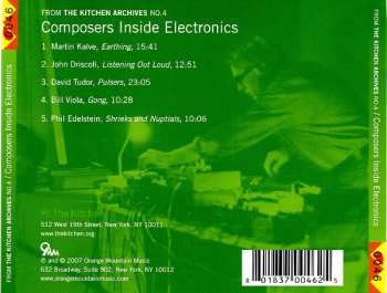 CD Composers Inside Electronics: From The Kitchen Archives No. 4