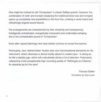 CD Compulsion: Nothing Is As It Seems