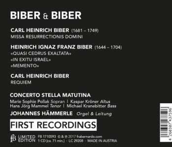 CD Concerto Stella Matutina: Biber & Biber LTD