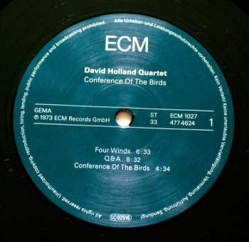 LP Dave Holland: Conference Of The Birds