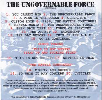 5CD/Set di cofanetti Conflict: Statements Of Intent 1982-1987