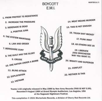 5CD/Set di cofanetti Conflict: Statements Of Intent 1982-1987