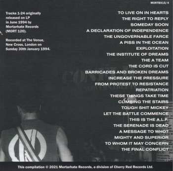 5CD/Set di cofanetti Conflict: Statements Of Intent 1988-1994