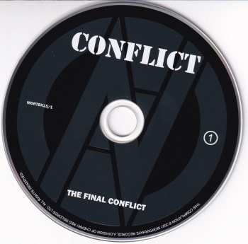 5CD/Set di cofanetti Conflict: Statements Of Intent 1988-1994