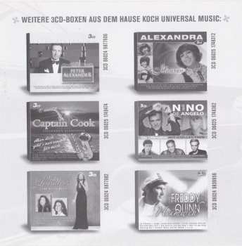 3CD/Set di cofanetti Connie Francis: Schöner Fremder Man - Die Hit-Collection