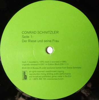 LP Conrad Schnitzler: Grün