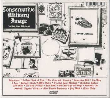 CD Conservative Military Image: One Year Of Dumb Skinhead Shit