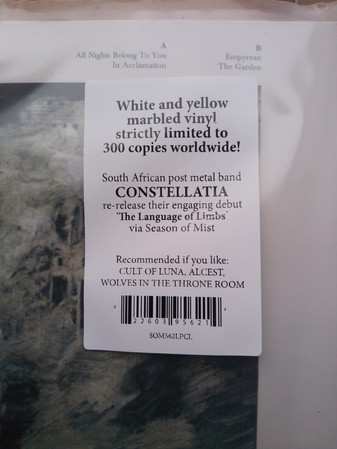 LP Constellatia: The Language Of Limbs LTD | CLR