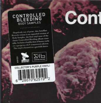 2LP Controlled Bleeding: Body Samples LTD | CLR
