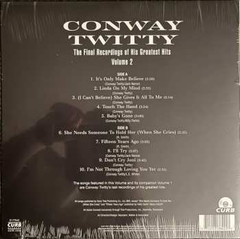 LP Conway Twitty: The Final Recordings Of His Greatest Hits Volume 2