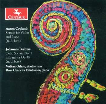 Album Copland / Brahms / Orhon / Feinbloom: Sonata For Violin & Piano