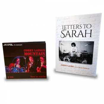 2CD Corky Laing's Mountain: Live In Melle 2016 + Buch "letters To Sarah"