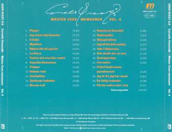 5CD/Set di cofanetti Mäster Cees Memoarer