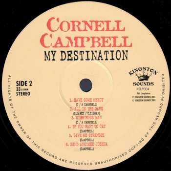 LP Cornell Campbell: My Destination
