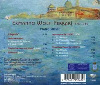 CD Ermanno Wolf-Ferrari: Piano Music