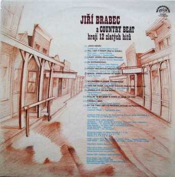 LP Country Beat Jiřího Brabce: Hrají 12 Zlatých Hitů