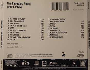 CD Country Joe McDonald: The Best Of Country Joe McDonald: The Vanguard Years 1969-75