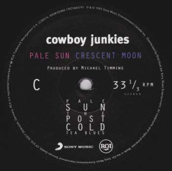 2LP Cowboy Junkies: Pale Sun, Crescent Moon