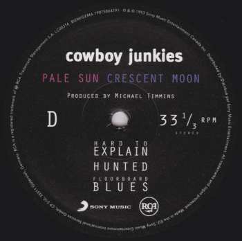 2LP Cowboy Junkies: Pale Sun, Crescent Moon