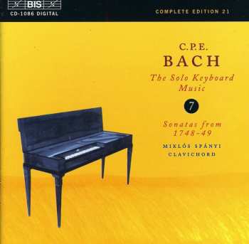 CD Carl Philipp Emanuel Bach: Sonatas From 1748-49