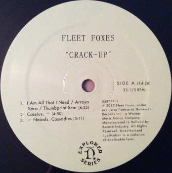 2LP Fleet Foxes: Crack-Up