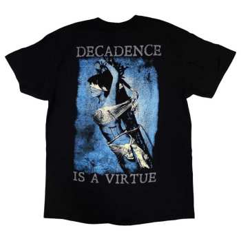 Merce Cradle Of Filth: Cradle Of Filth Unisex T-shirt: Decadence (back Print) (small) S