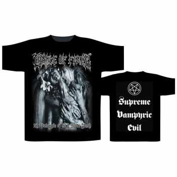 Merch Cradle Of Filth: Maglietta Supreme Vampiric Evil 