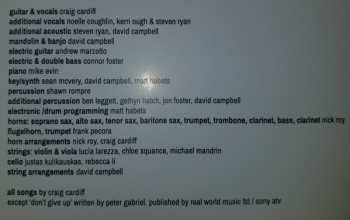 LP Craig Cardiff: All This Time Running