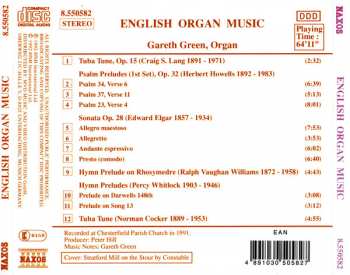 CD Sir Edward Elgar: English Organ Music