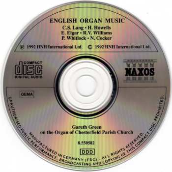 CD Sir Edward Elgar: English Organ Music