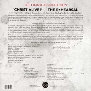 LP Crass: Christ Alive! – The Rehearsal LTD