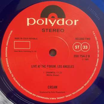 2LP Cream: The Goodbye Tour - Live At The Forum LTD | CLR
