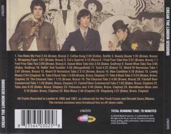 CD Cream: The London Sessions Broadcasts From The Capital 1966/1967