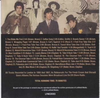 CD Cream: The London Sessions Broadcasts From The Capital 1966/1967