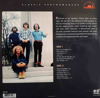 LP Creedence Clearwater Revival: Creedence Clearwater Revival Greatest Hits Live CLR