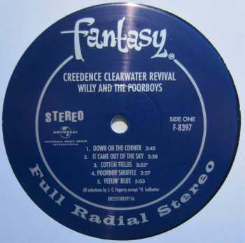 LP Creedence Clearwater Revival: Willy And The Poor Boys
