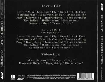 CD/DVD Crematory: Live Insurrection DIGI