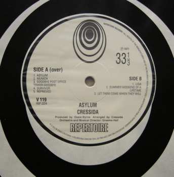 LP Cressida: Asylum