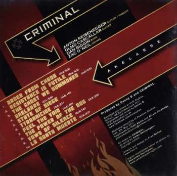 CD Criminal: Akelarre
