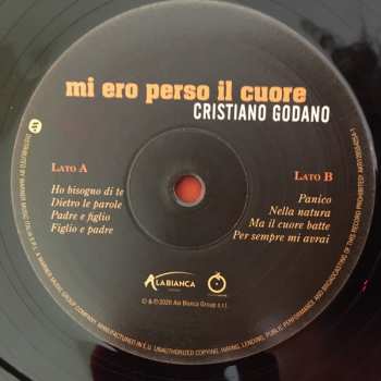 2LP Cristiano Godano: Mi Ero Perso Il Cuore 