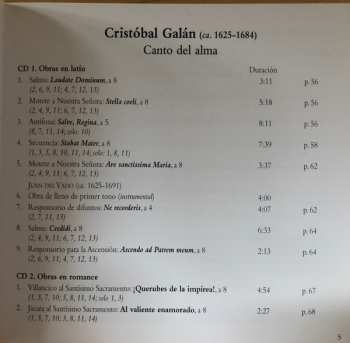 2CD/Set di cofanetti La Grande Chapelle: Canto Del Alma: Obras En Latín Y En Romance