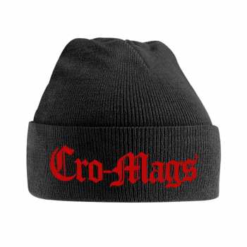 Merch Cro-Mags: Berretto Red Logo Cro-mags