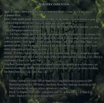 CD Crying Blood: Animae Damnatae