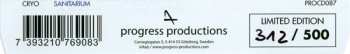 CD Cryo: Sanitarium LTD | NUM